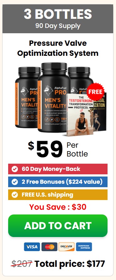 AlphaFuel Pro 3 Bottle Price