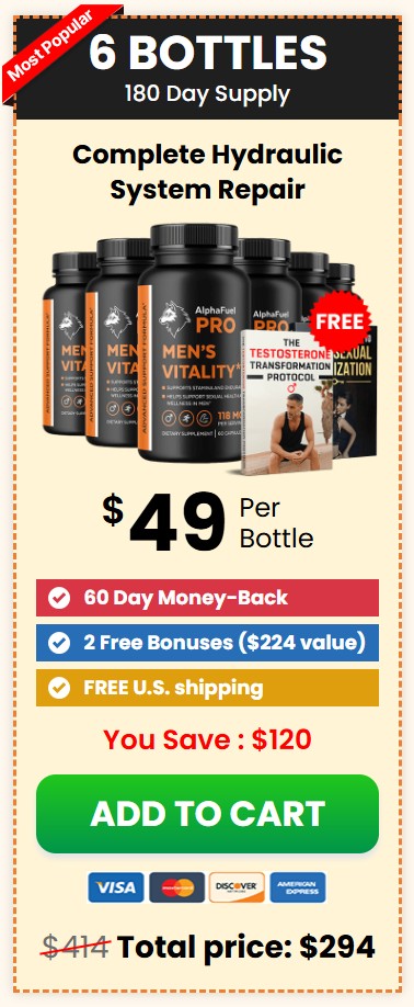 AlphaFuel Pro 6 Bottle Price