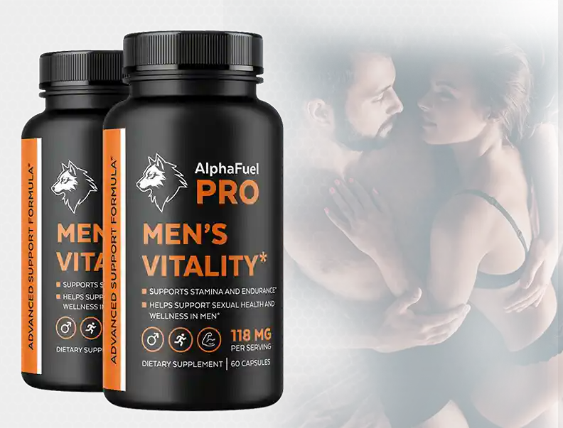AlphaFuel Pro Natural Male Vitality Supplement
